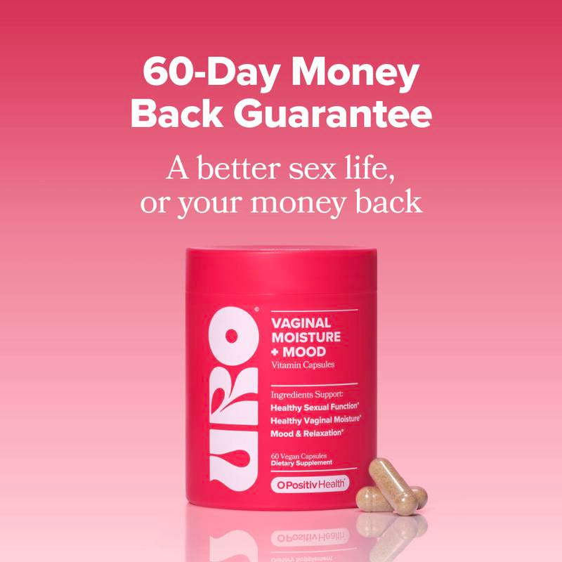 URO - Vaginal Moisture & Mood Capsule - 2 Bottle