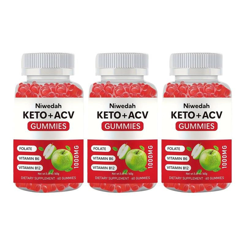 Zero Sugar Best Sellers Triple Combo 3-In-1 Probiotic, Apple Cider Vinegar with Vitamin B12 and Probiotics for Bloating Relief, Vitamin D Gummies. Gluten-Free, Vegan, Non-Gmo and Gelatin-Free.