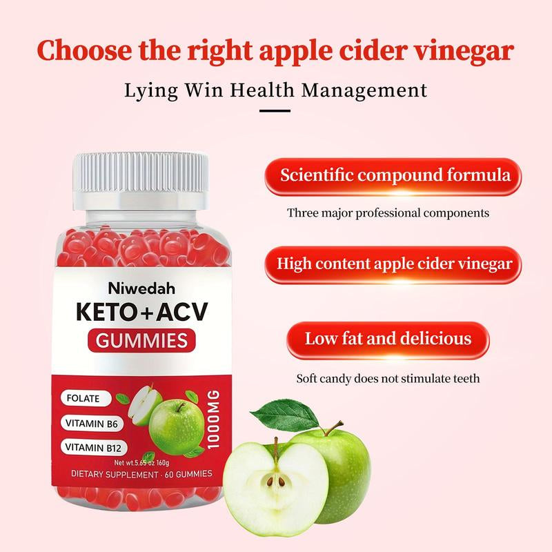 Zero Sugar Best Sellers Triple Combo 3-In-1 Probiotic, Apple Cider Vinegar with Vitamin B12 and Probiotics for Bloating Relief, Vitamin D Gummies. Gluten-Free, Vegan, Non-Gmo and Gelatin-Free.