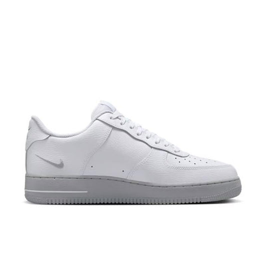 Nike Air Force 1 ‘07 White Light Smoke Grey Men’S Perfect Daily Casual Neutral Sneakers Fashion Footwear Trainer Boy