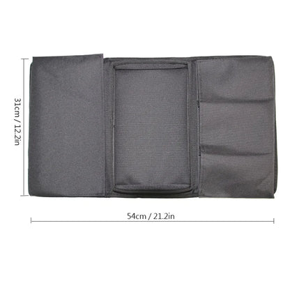 Sofa Storage Bag Living Room Sofa Armrest Organizer for TV Remote Control Cellphone Hanging Coffee Cup Tissue Storage Tray