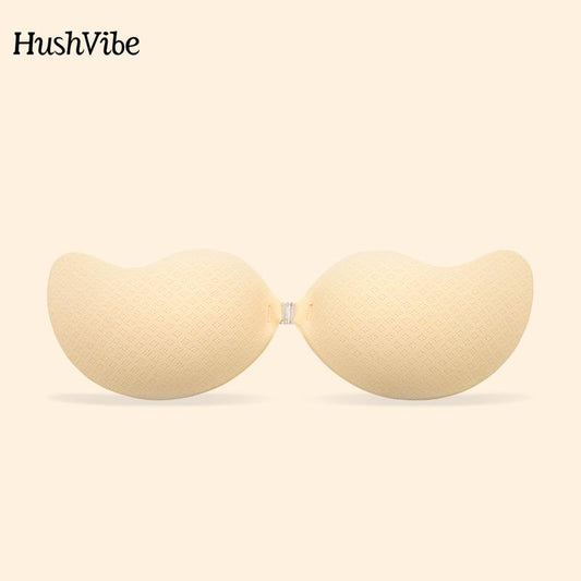 Hushvibe Invisible Push-Up Sticky Bra Seamless Fit, Adhesive V- Bra Fabric, Comfortable Women'S Underwear, Dresses, Bridal Bra, Strapless Bras, Women'S Bras.