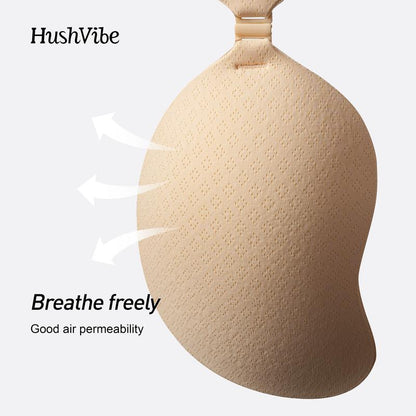 Hushvibe Invisible Push-Up Sticky Bra Seamless Fit, Adhesive V- Bra Fabric, Comfortable Women'S Underwear, Dresses, Bridal Bra, Strapless Bras, Women'S Bras.