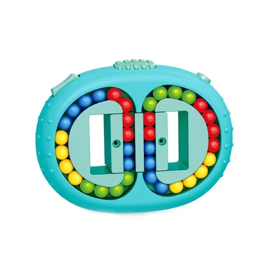 Montessori Rotating Magical Bean Cube Fingertip Toy Children Mind Brain Teaser Game Educational Spinners Stress Relief Toys