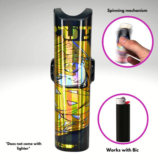 FLKR LYTR: Zenko Fidget Spinning Case for Lytrs, High Quality Polypropylene Body for Durability, - $11.99
