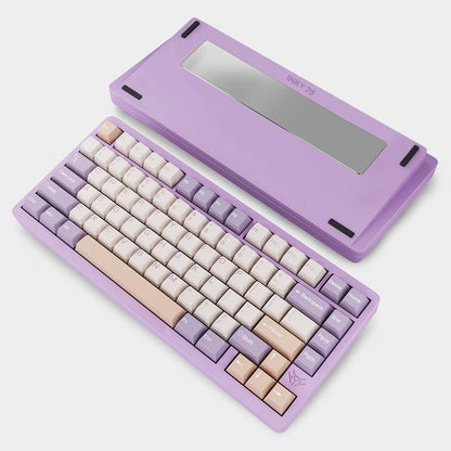 Elecfox INKY75 75% Aluminum Mechanical Keyboard with Rechargeable RGB Backlight, Keyboards & Mice Accessories, Creamy Keyboards PC Accessories